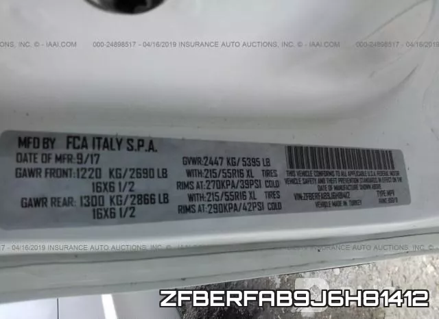 ZFBERFAB9J6H81412 фото 10