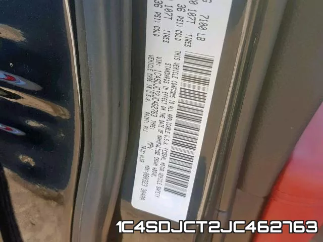 1C4SDJCT2JC462763 фото 2