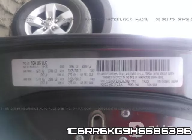 1C6RR6KG9HS585386 фото 10
