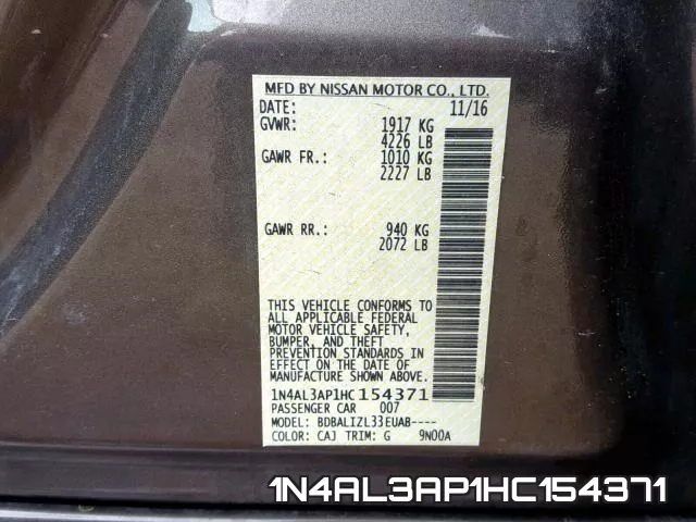1N4AL3AP1HC154371 фото 2