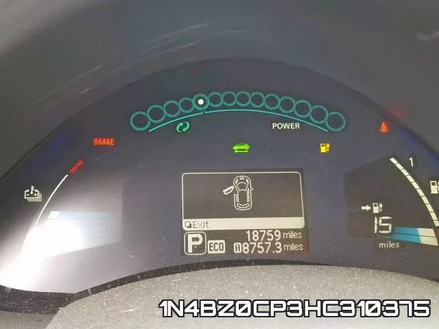 1N4BZ0CP3HC310375 фото 9