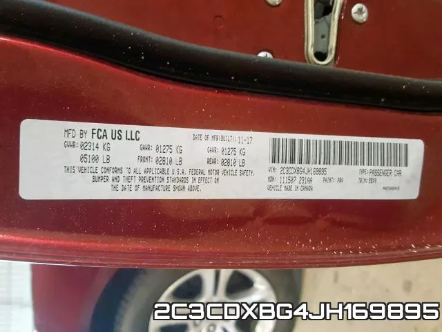 2C3CDXBG4JH169895 фото 2