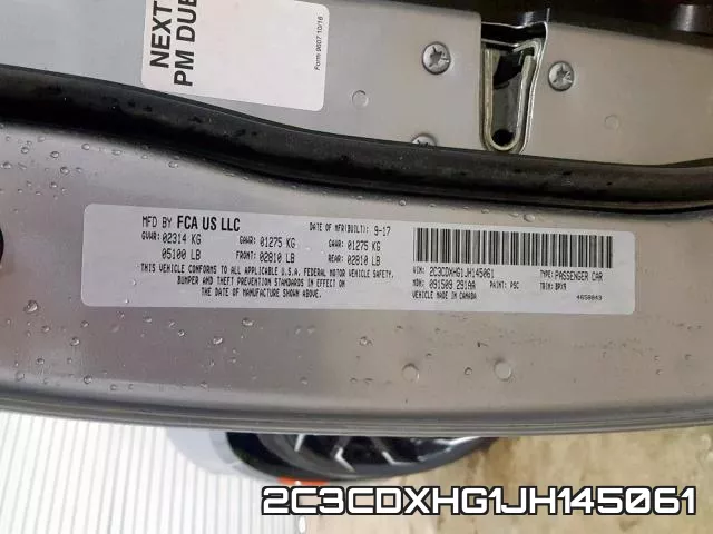 2C3CDXHG1JH145061 фото 2