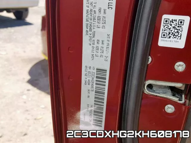 2C3CDXHG2KH608178 фото 2