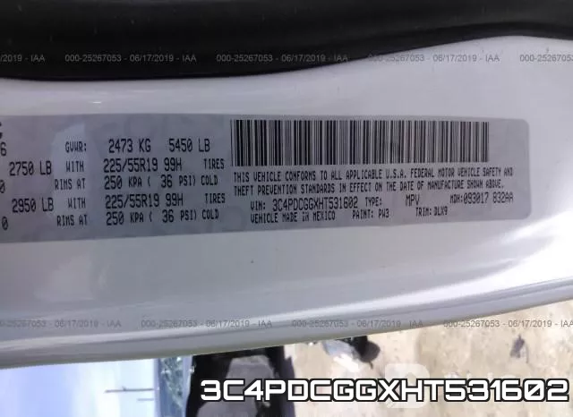 3C4PDCGGXHT531602 фото 10