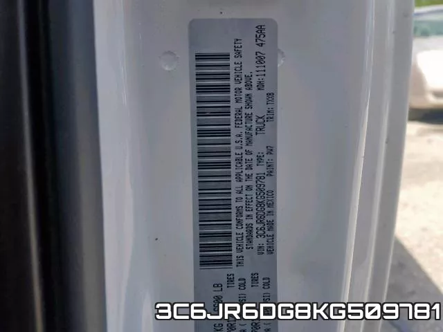 3C6JR6DG8KG509781 фото 2
