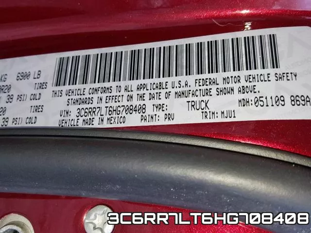 3C6RR7LT6HG708408 фото 2