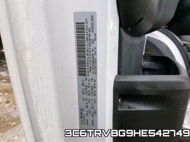 3C6TRVBG9HE542749 фото 2