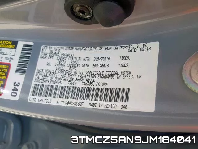 3TMCZ5AN9JM184041 фото 2