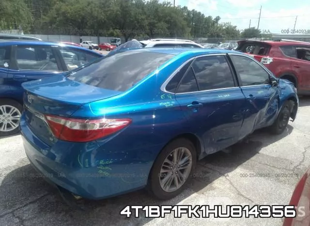 4T1BF1FK1HU814356 фото 5