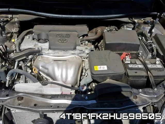 4T1BF1FK2HU698505 фото 8