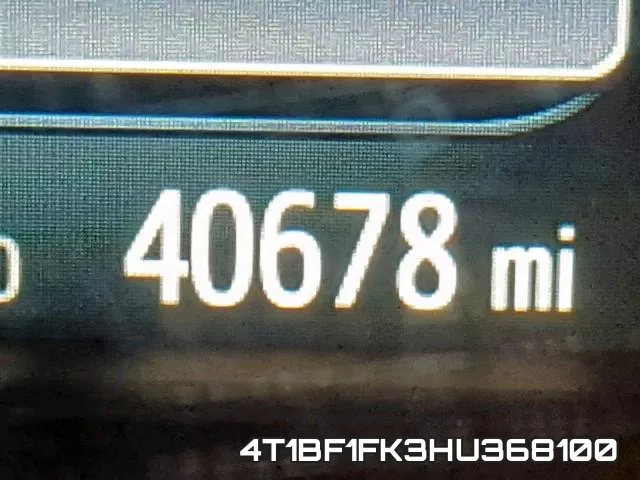 4T1BF1FK3HU368100 фото 9
