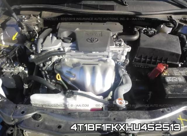 4T1BF1FKXHU452513 фото 2