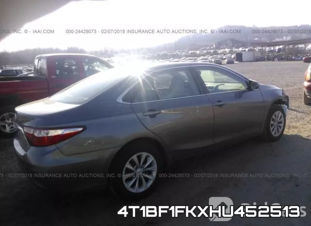 4T1BF1FKXHU452513 фото 5