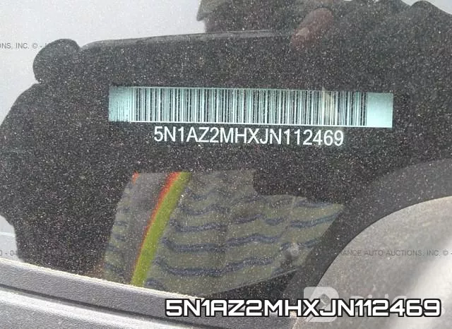 5N1AZ2MHXJN112469 фото 10