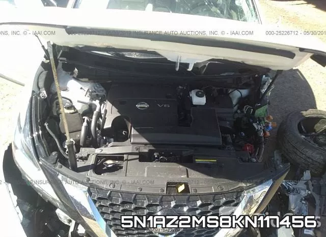 5N1AZ2MS8KN117456 фото 2