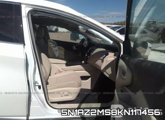 5N1AZ2MS8KN117456 фото 6