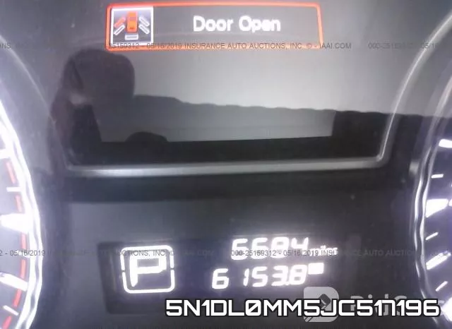 5N1DL0MM5JC517196 фото 7