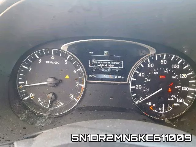 5N1DR2MN6KC611009 фото 9