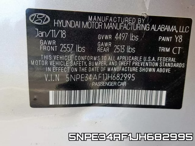 5NPE34AF1JH682995 фото 2