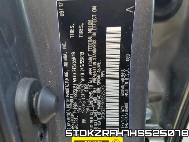 5TDKZRFH7HS525078 фото 2