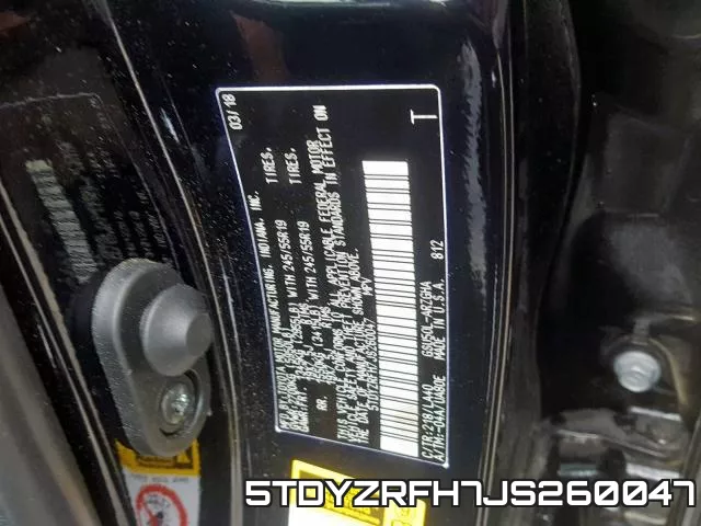 5TDYZRFH7JS260047 фото 2