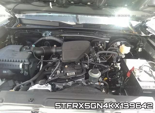 5TFRX5GN4KX139642 фото 2
