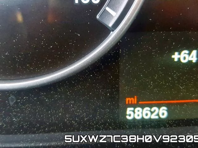 5UXWZ7C38H0V92305 фото 9