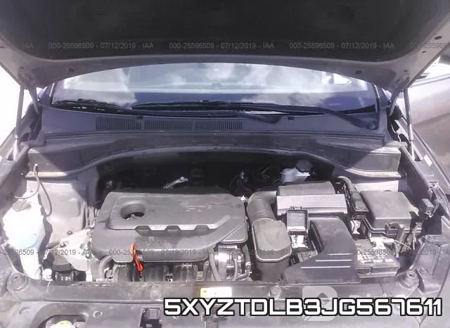 5XYZTDLB3JG567611 фото 2