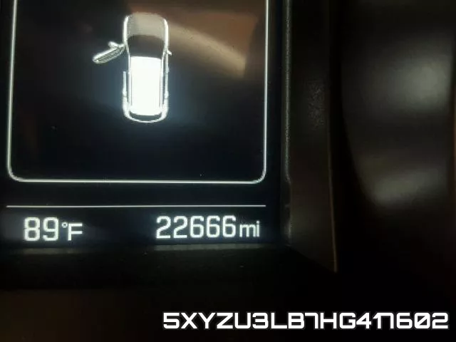 5XYZU3LB7HG417602 фото 9
