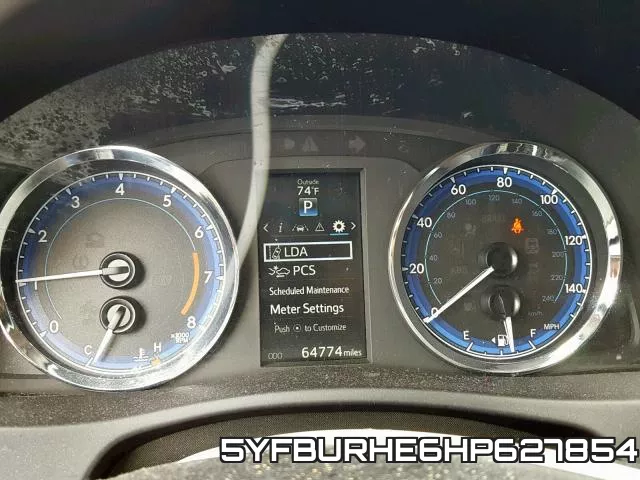 5YFBURHE6HP627854 фото 9