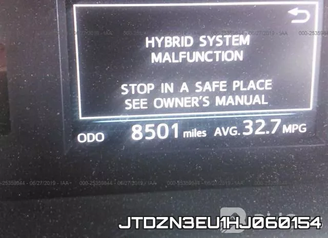 JTDZN3EU1HJ060154 фото 8
