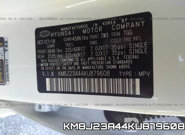 KM8J23A44KU879608 фото 10
