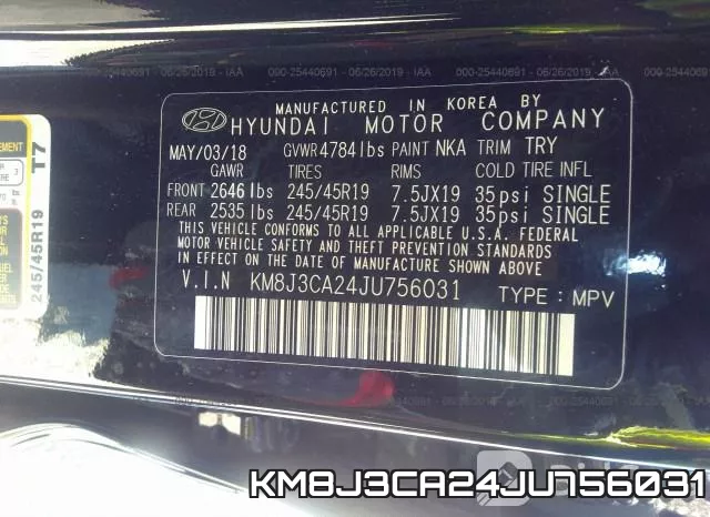 KM8J3CA24JU756031 фото 10