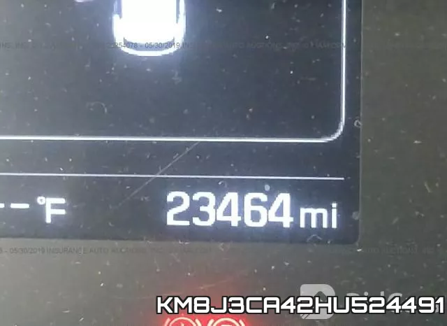 KM8J3CA42HU524491 фото 8
