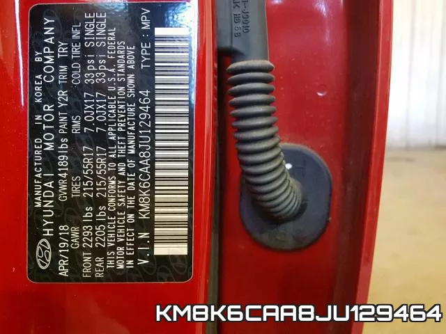 KM8K6CAA8JU129464 фото 2
