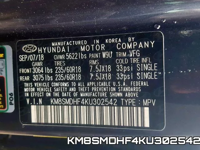 KM8SMDHF4KU302542 фото 2