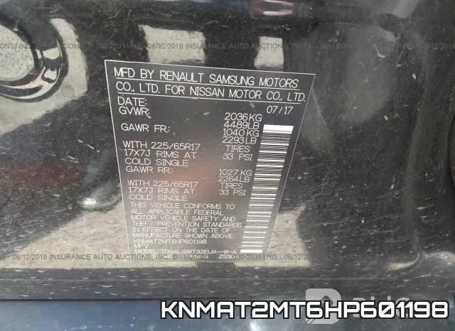 KNMAT2MT6HP601198 фото 10