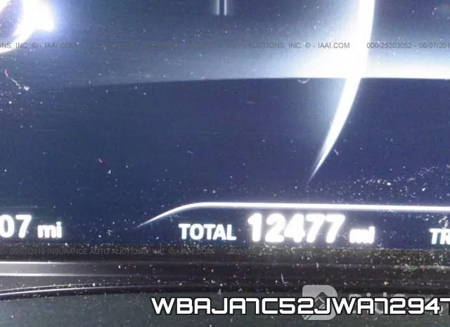 WBAJA7C52JWA72947 фото 8