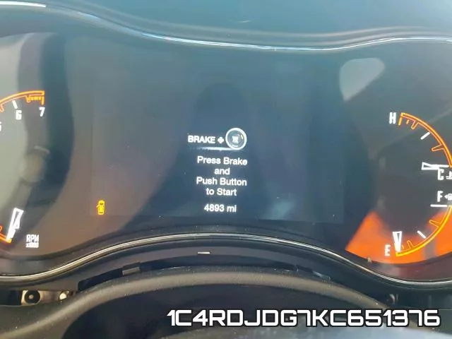 1C4RDJDG7KC651376 фото 9