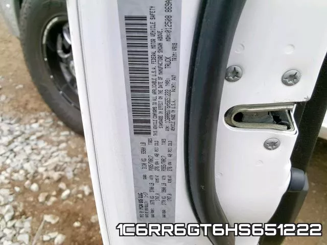 1C6RR6GT6HS651222 фото 2