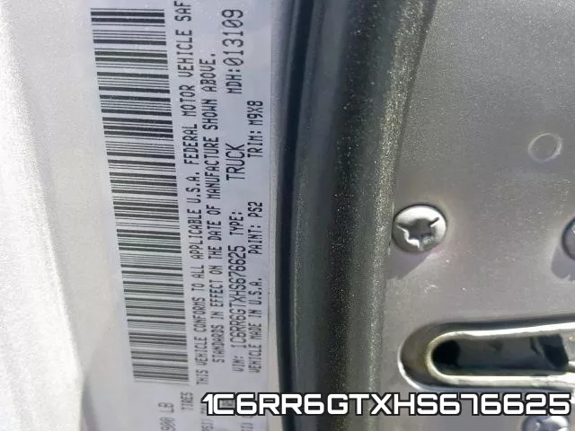 1C6RR6GTXHS676625 фото 2