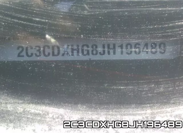 2C3CDXHG8JH196489 фото 10