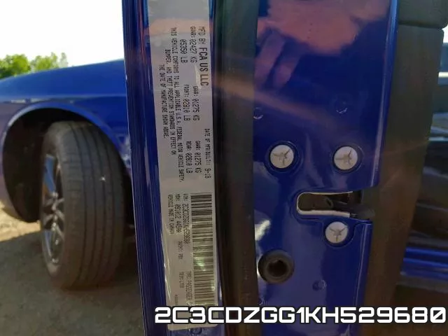 2C3CDZGG1KH529680 фото 2