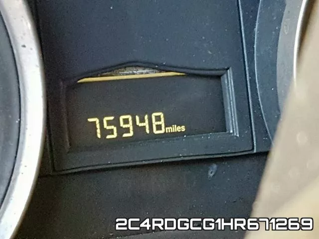 2C4RDGCG1HR671269 фото 9