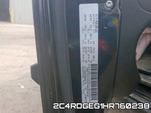 2C4RDGEG1HR760238 фото 2