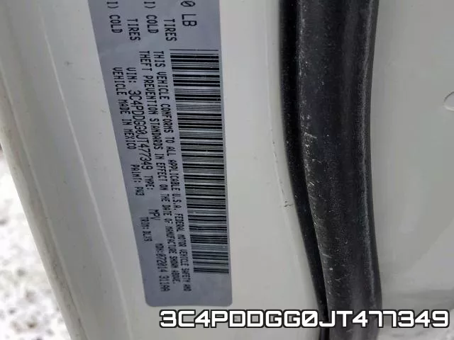 3C4PDDGG0JT477349 фото 2