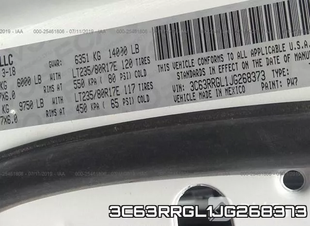 3C63RRGL1JG268373 фото 10