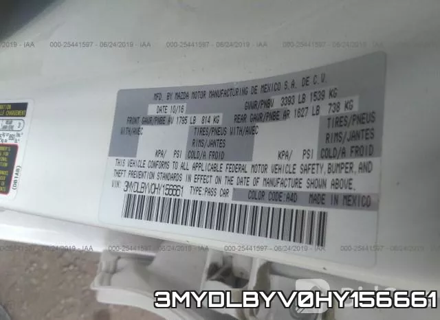 3MYDLBYV0HY156661 фото 10