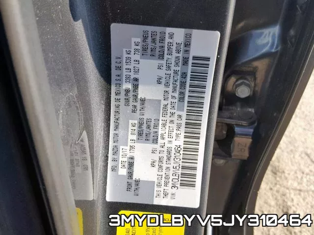 3MYDLBYV5JY310464 фото 2